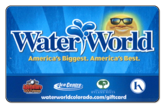 Waterwold logo on blue background